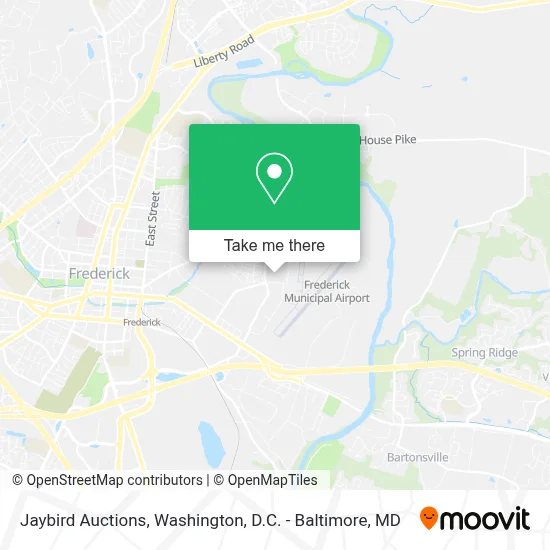 Jaybird Auctions map