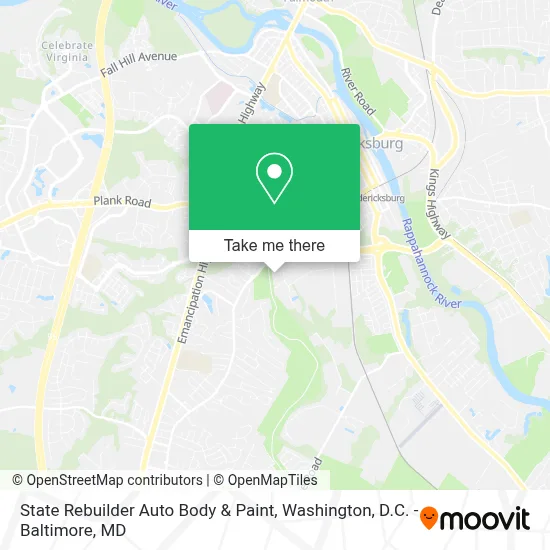 State Rebuilder Auto Body & Paint map
