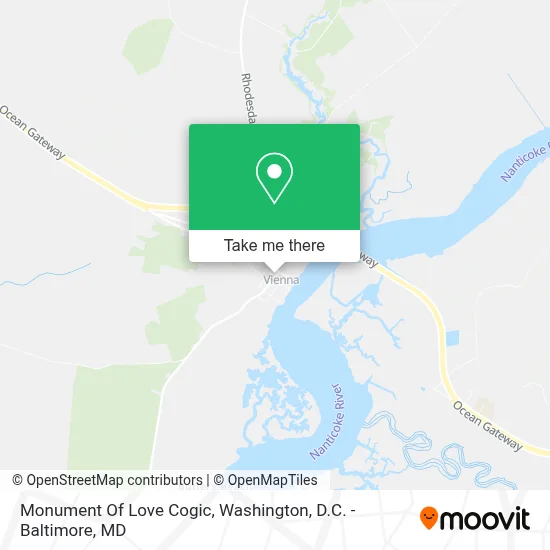 Monument Of Love Cogic map