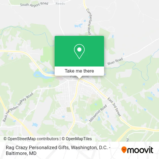 Rag Crazy Personalized Gifts map
