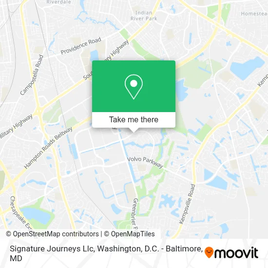Signature Journeys Llc map