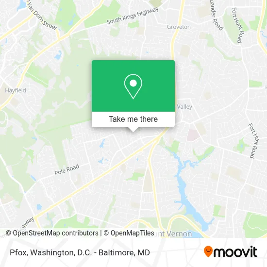 Pfox map