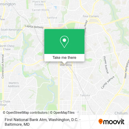 First National Bank Atm map
