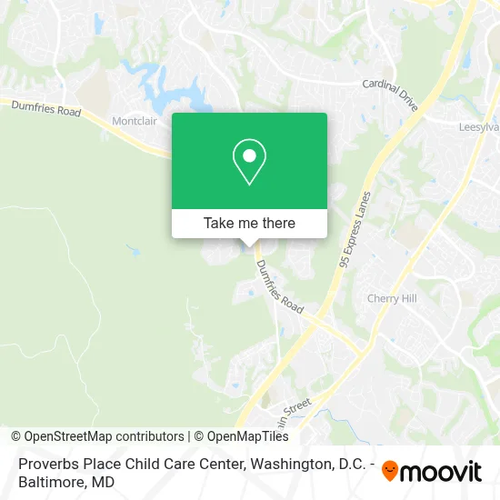 Proverbs Place Child Care Center map