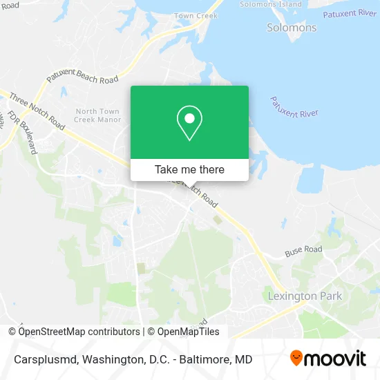 Carsplusmd map