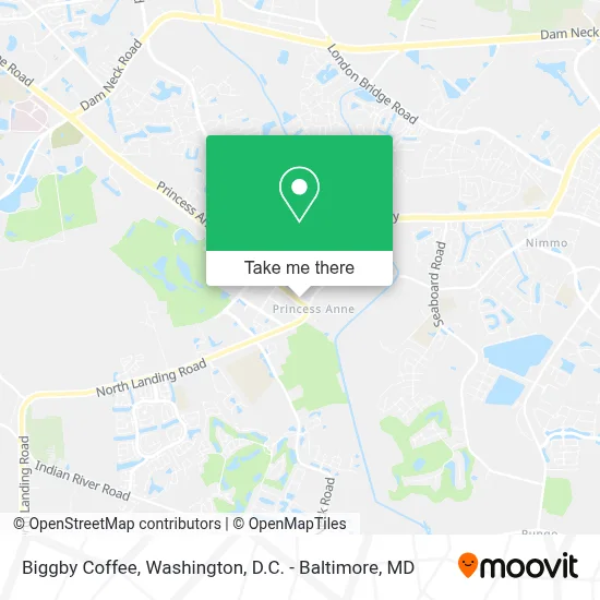 Biggby Coffee map