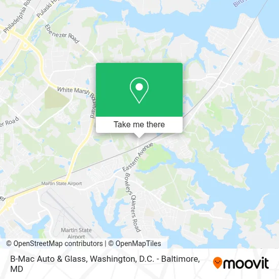 B-Mac Auto & Glass map