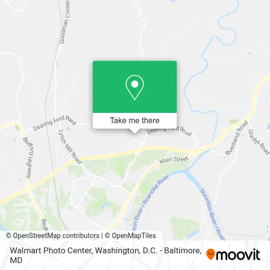 Walmart Photo Center map