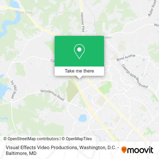 Visual Effects Video Productions map