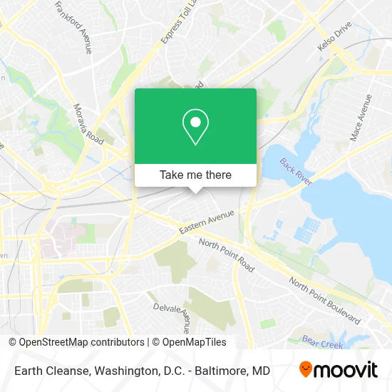 Earth Cleanse map
