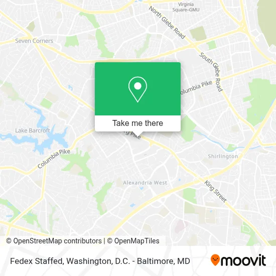 Fedex Staffed map
