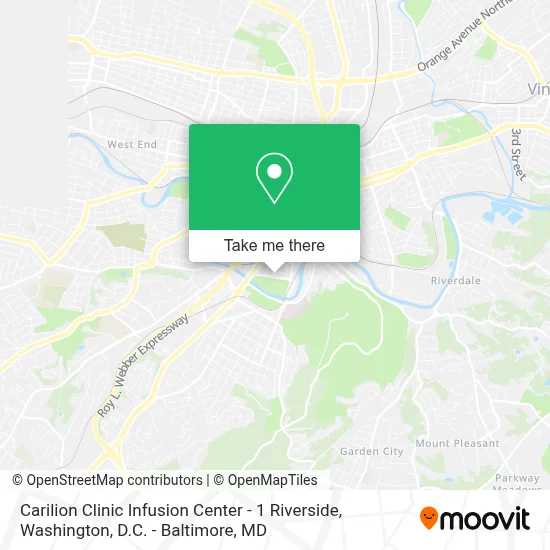 Carilion Clinic Infusion Center - 1 Riverside map