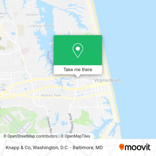 Knapp & Co map