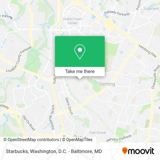 Starbucks map