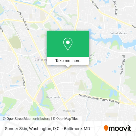Sonder Skin map