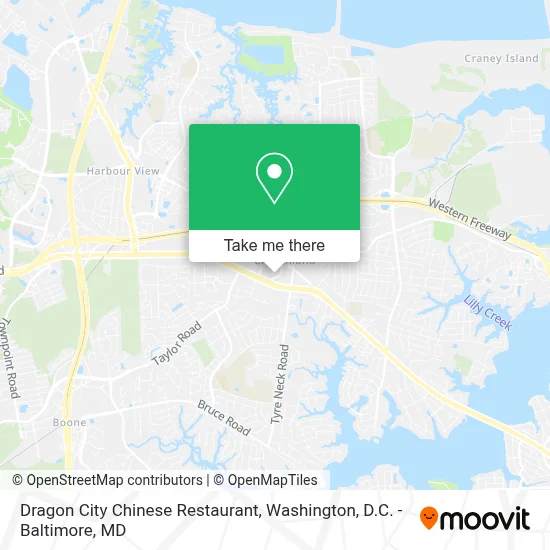 Dragon City Chinese Restaurant map