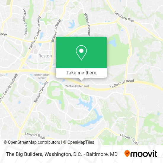 The Big Builders map