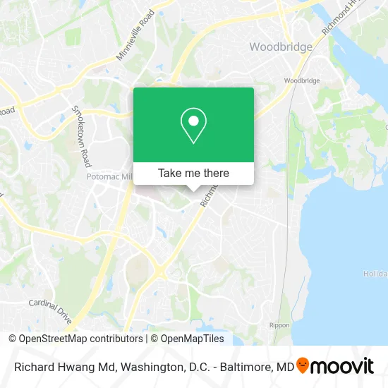 Richard Hwang Md map