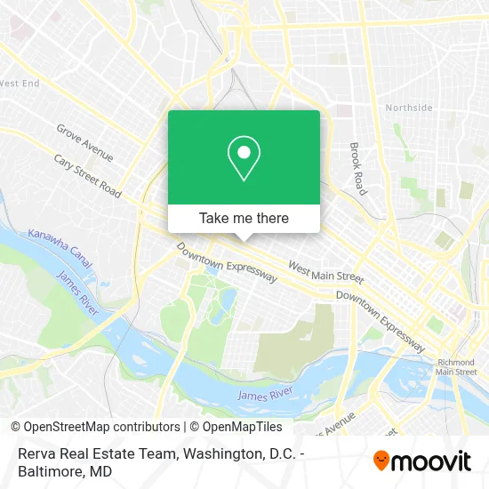 Rerva Real Estate Team map