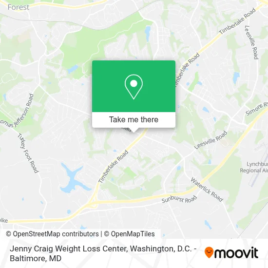 Jenny Craig Weight Loss Center map