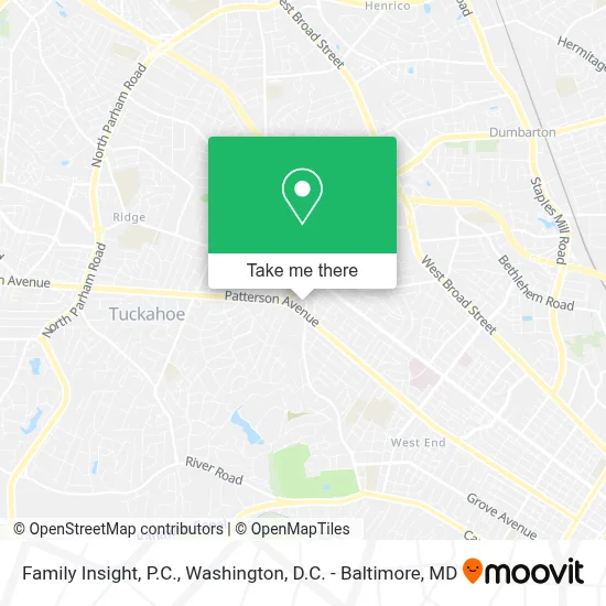 Family Insight, P.C. map