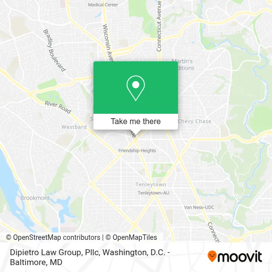Dipietro Law Group, Pllc map