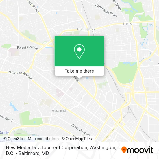 New Media Development Corporation map