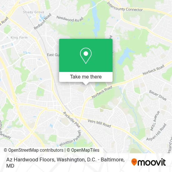 Az Hardwood Floors map