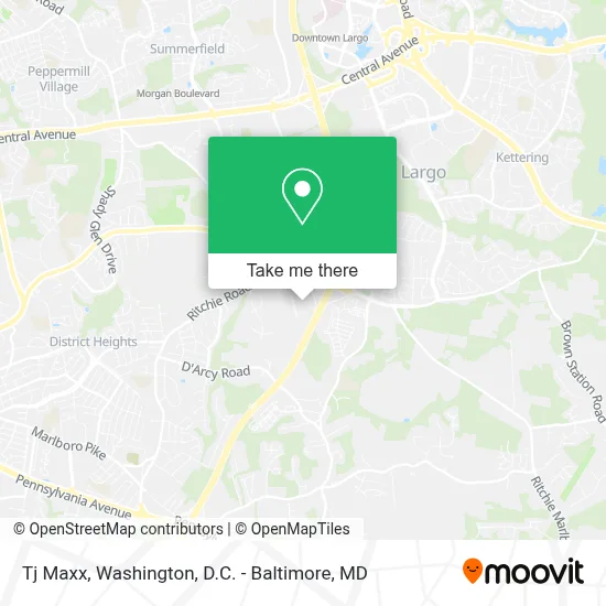 Tj Maxx map