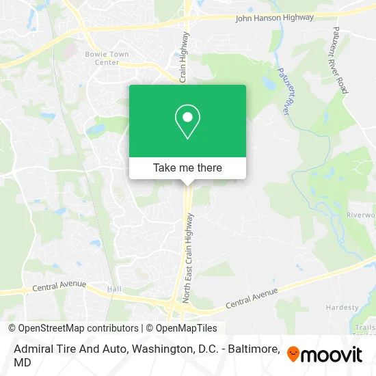 Admiral Tire And Auto map