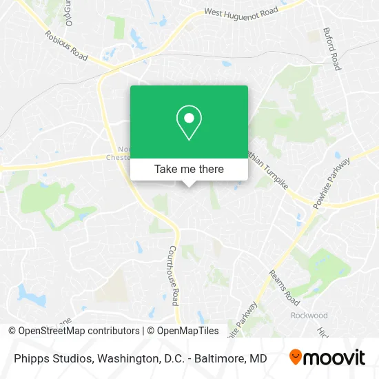Phipps Studios map