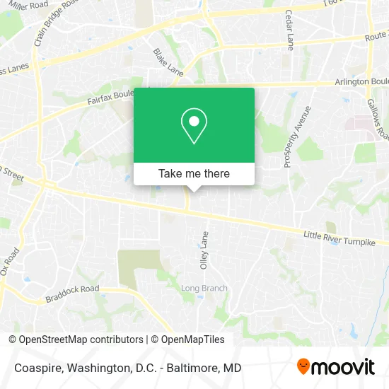 Coaspire map