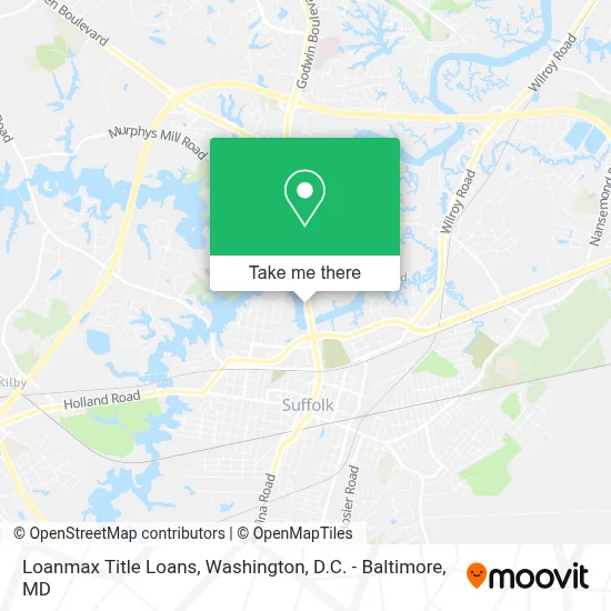 Loanmax Title Loans map