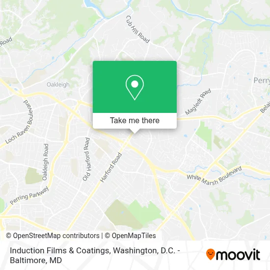 Induction Films & Coatings map