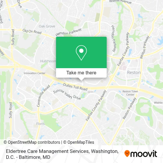 Eldertree Care Management Services map