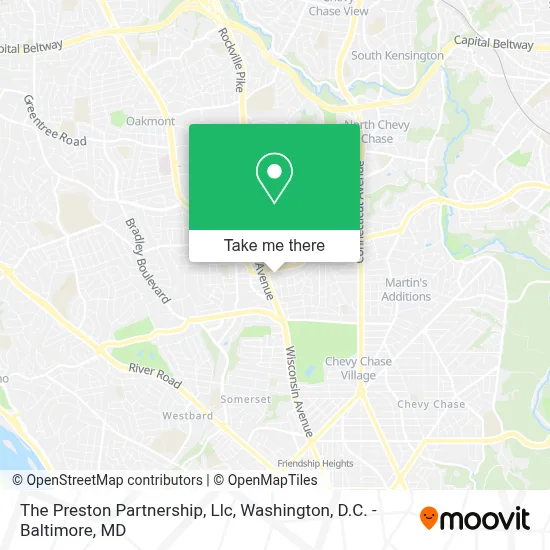 The Preston Partnership, Llc map