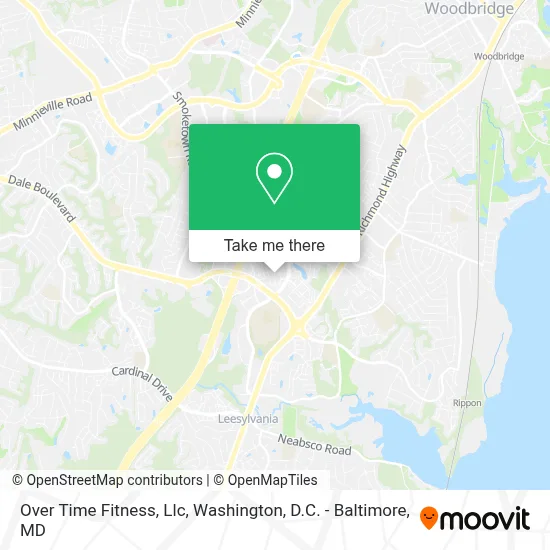 Over Time Fitness, Llc map