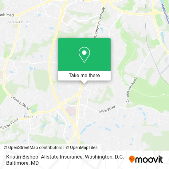 Kristin Bishop: Allstate Insurance map