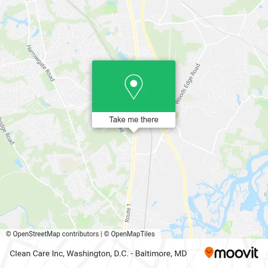 Clean Care Inc map