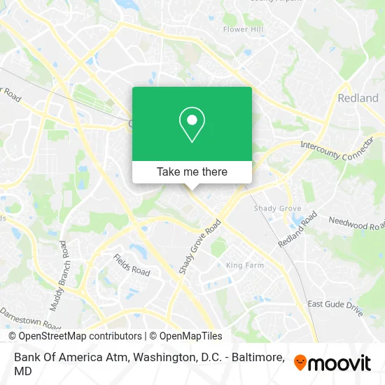 Bank Of America Atm map
