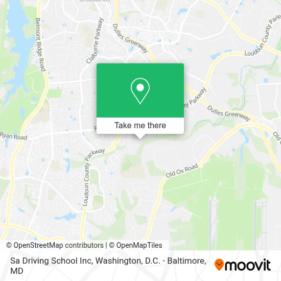 Sa Driving School Inc map