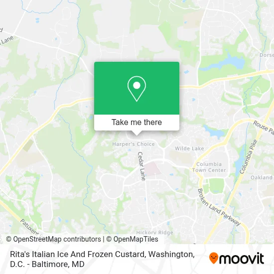 Rita's Italian Ice And Frozen Custard map