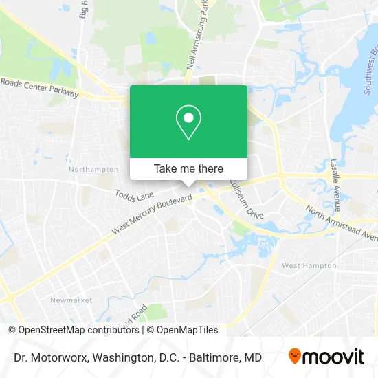 Dr. Motorworx map