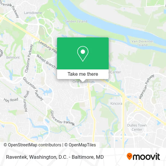 Raventek map