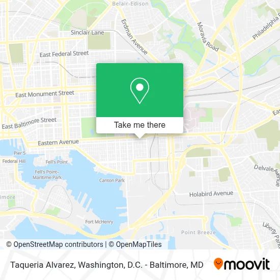 Taqueria Alvarez map