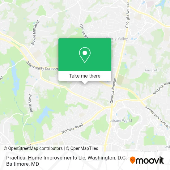 Practical Home Improvements Llc map