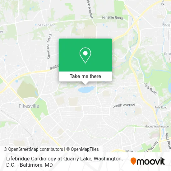 Lifebridge Cardiology at Quarry Lake map
