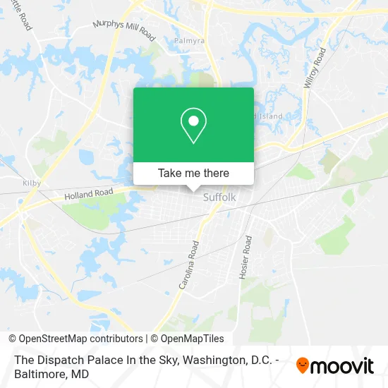 The Dispatch Palace In the Sky map