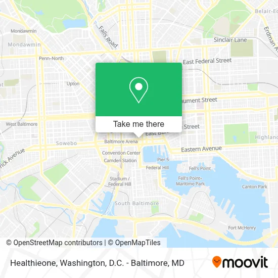 Healthieone map