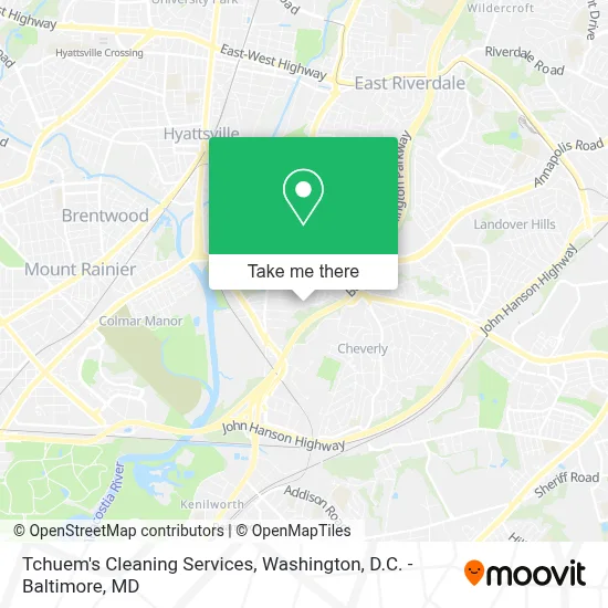 Tchuem's Cleaning Services map